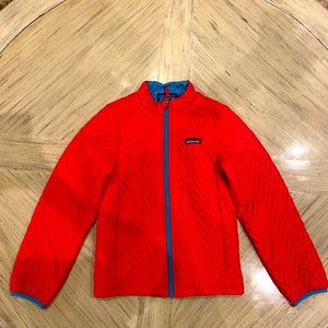 Patagonia Purple Girls Herringbone Jacket Size m/10